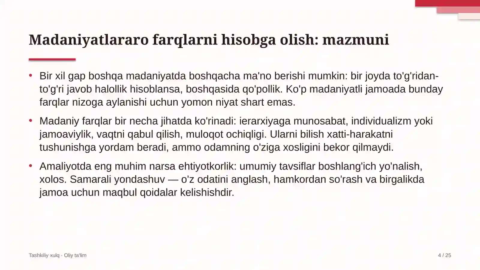 qandolatchilik fabrikalarida tashkiliy xulqda madaniyatlararo farqlarni hisobga olish 4050 4