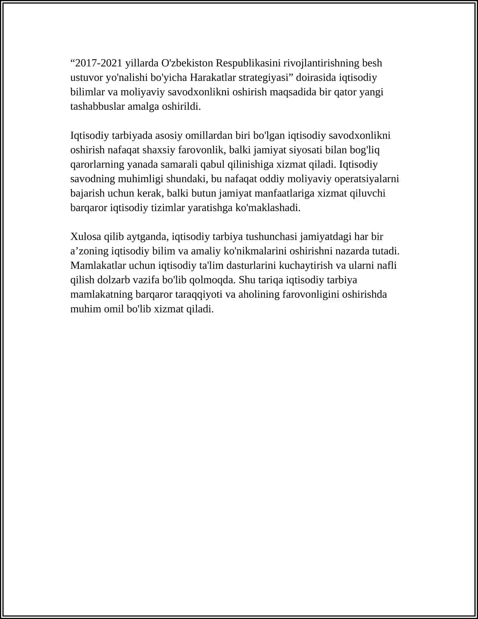 O'QUVCHILARDA IQTISODIY TARBIYANI OLIB BORISHNING SHAKLLARI 4