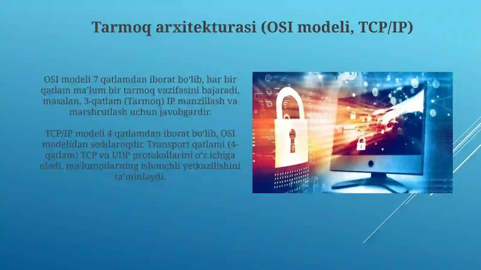 Tarmoqlitexnologiyalarvainternetxizmatlari 4