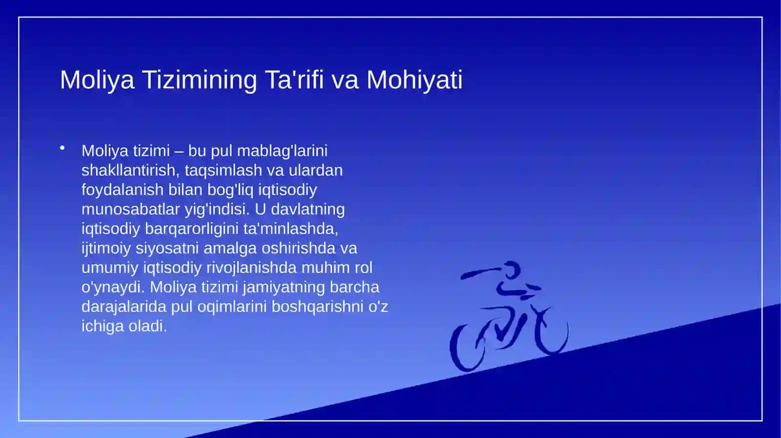 Moliya tizimi davlat budjed iqtisodagi orni 4