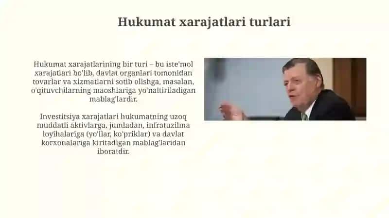 Davlat xarajatlari va davlat xaridlarining aloqadorligi 4