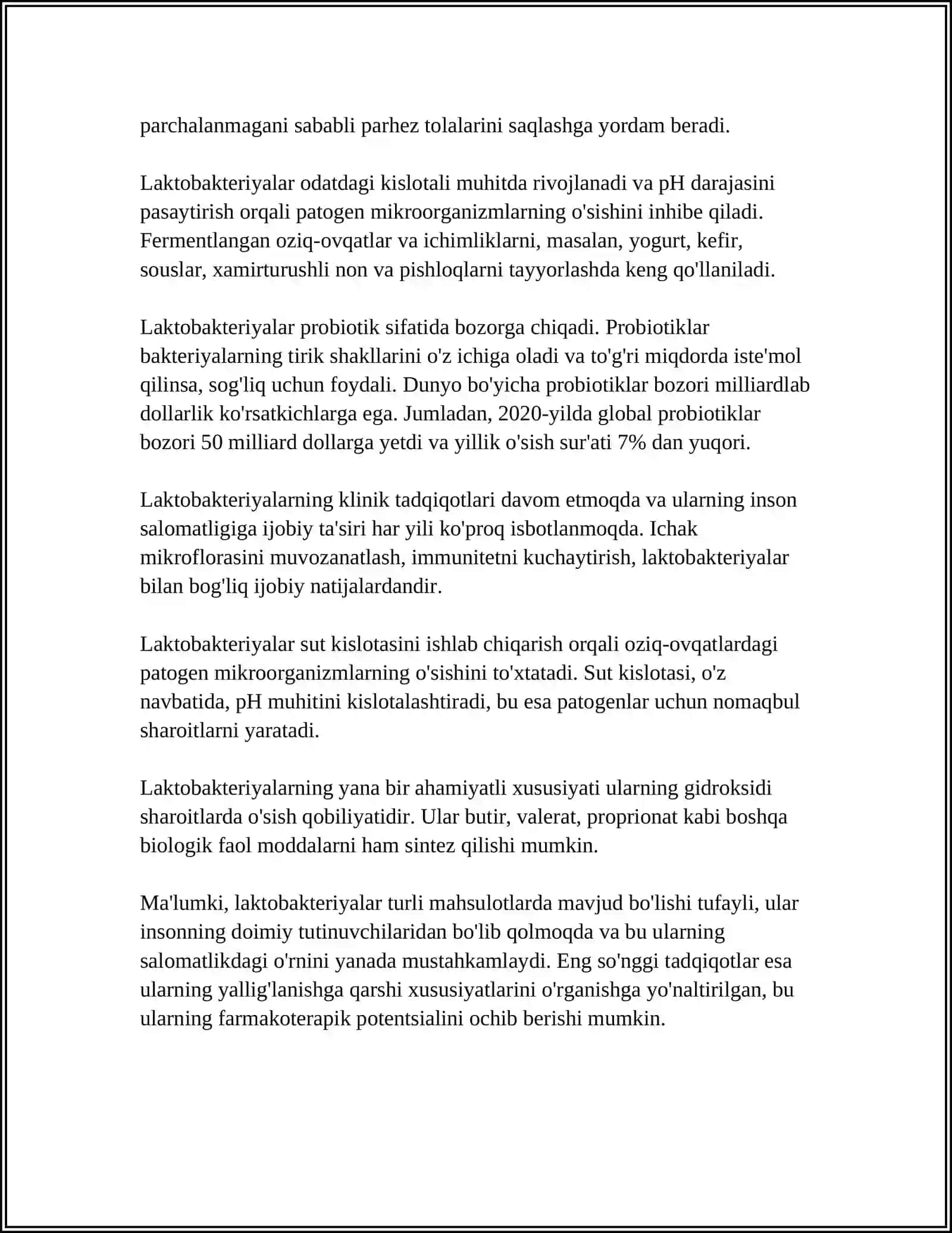 LACTOBACILLUS 4