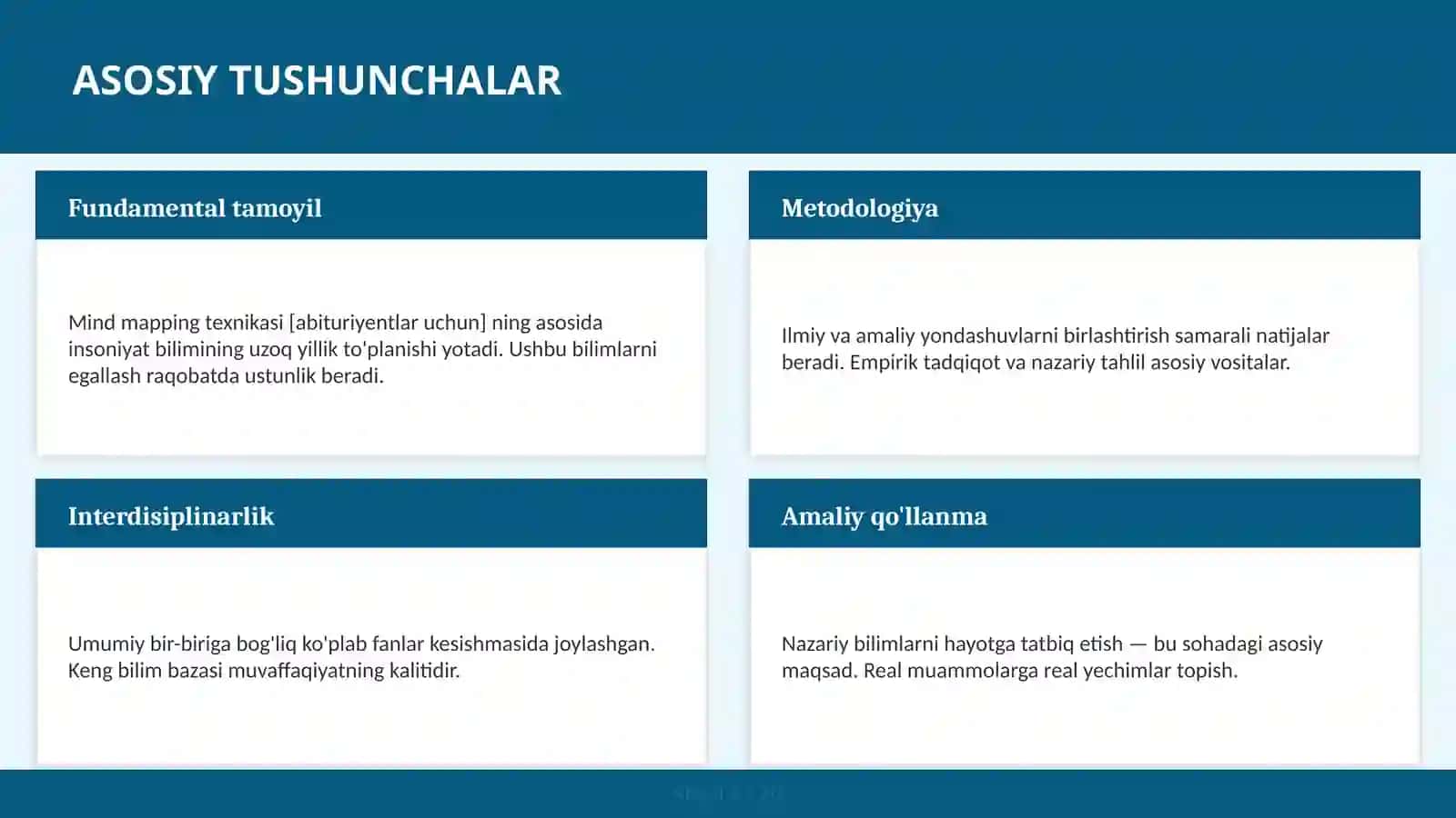 Mind mapping texnikasi [abituriyentlar uchun] 4