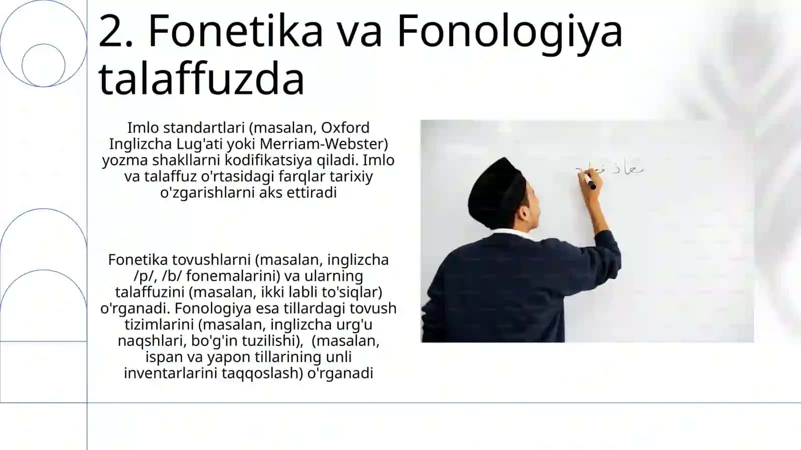 Lingvistik kompetentsiya. Nutqning talaffuz va imlo me’yorlari 4