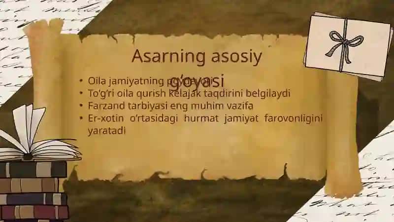 A. Fitratning “Oila” asari 4