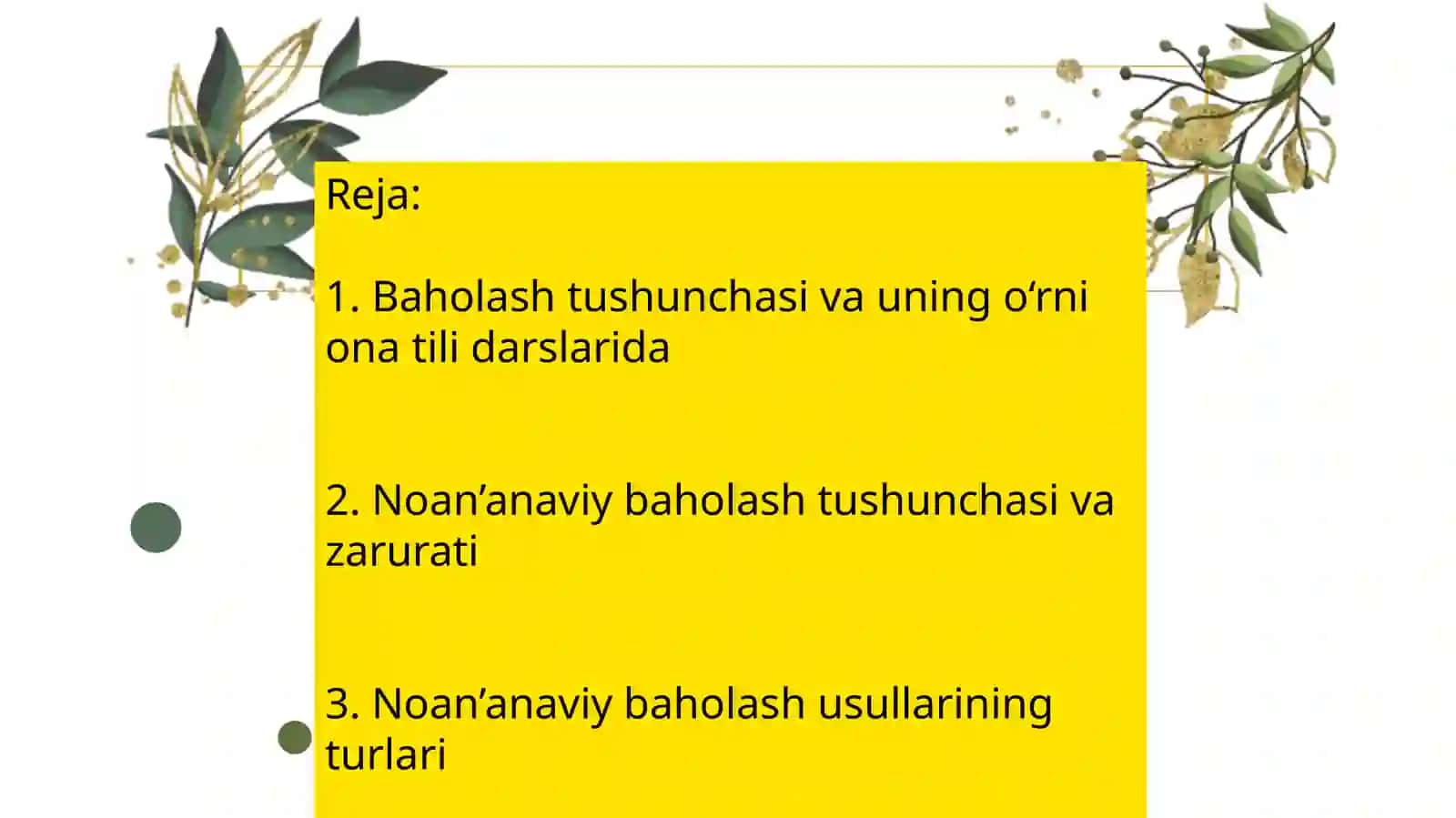 Ona tili darslarida baholash: noan’anaviy baholash usullari 4