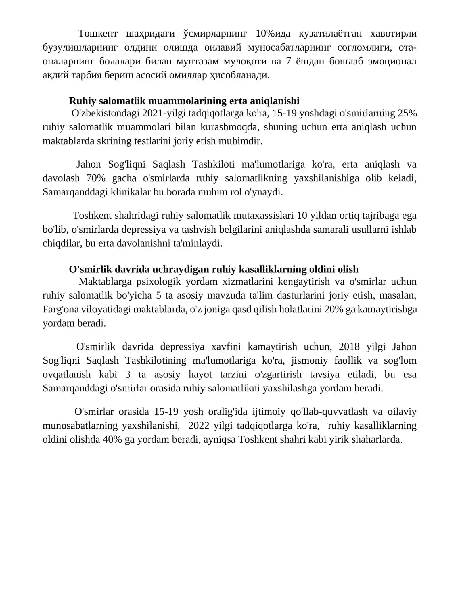 Yosh davirlariga xos psixik kasalliklar profilaktikasi va osixogigenasi 4