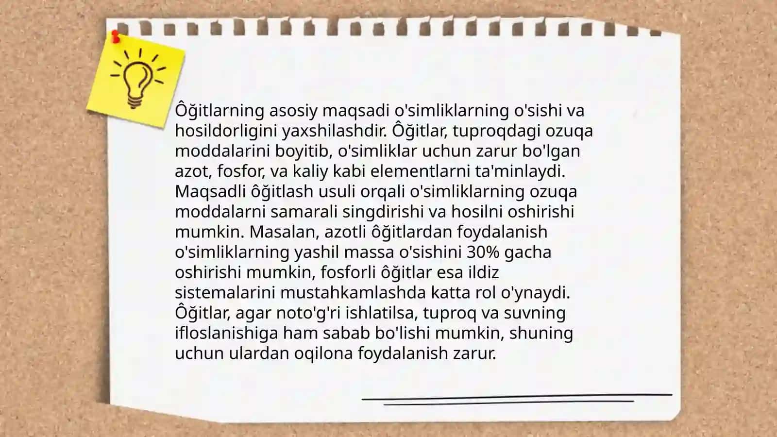 Ôğitlarning va ularning turlari 4
