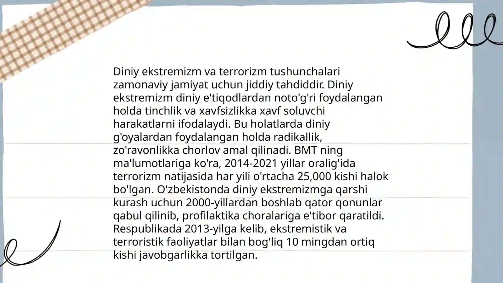 Oʻzbekistonda diniy ekstremizm va terrorizm 4