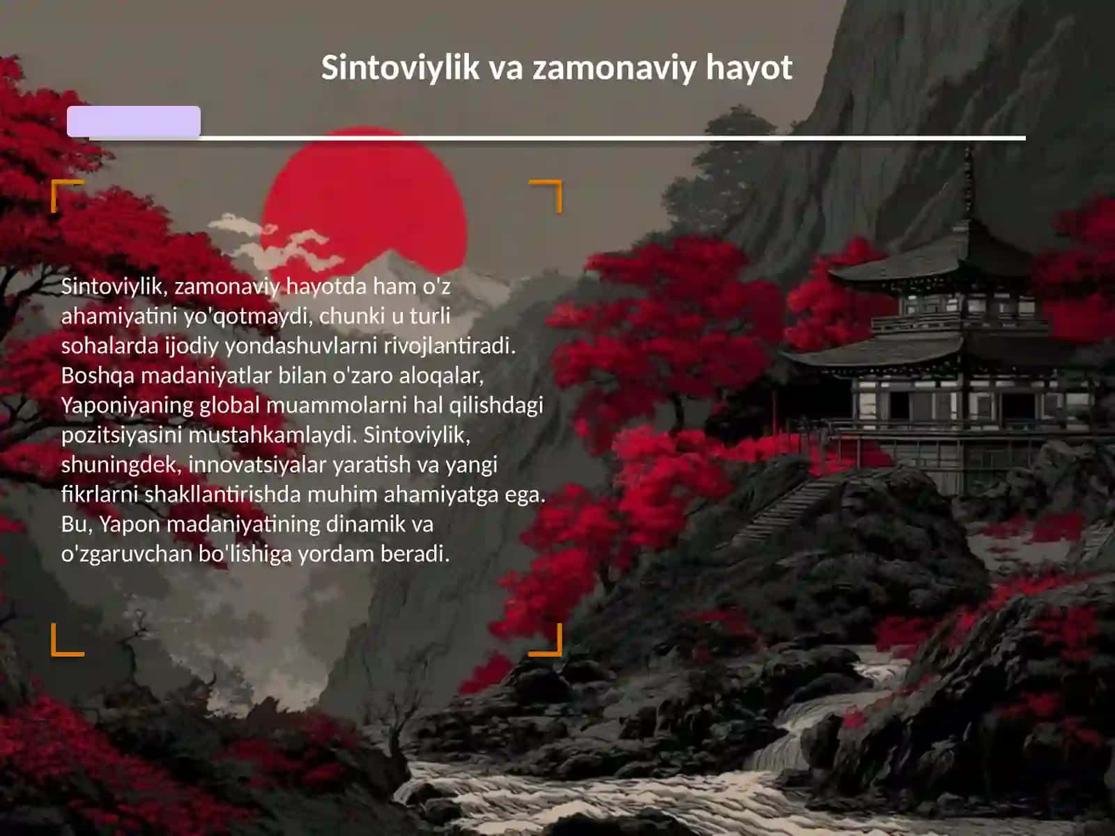 Yapon falsafiy qarashlar (Sintoviylik) 4