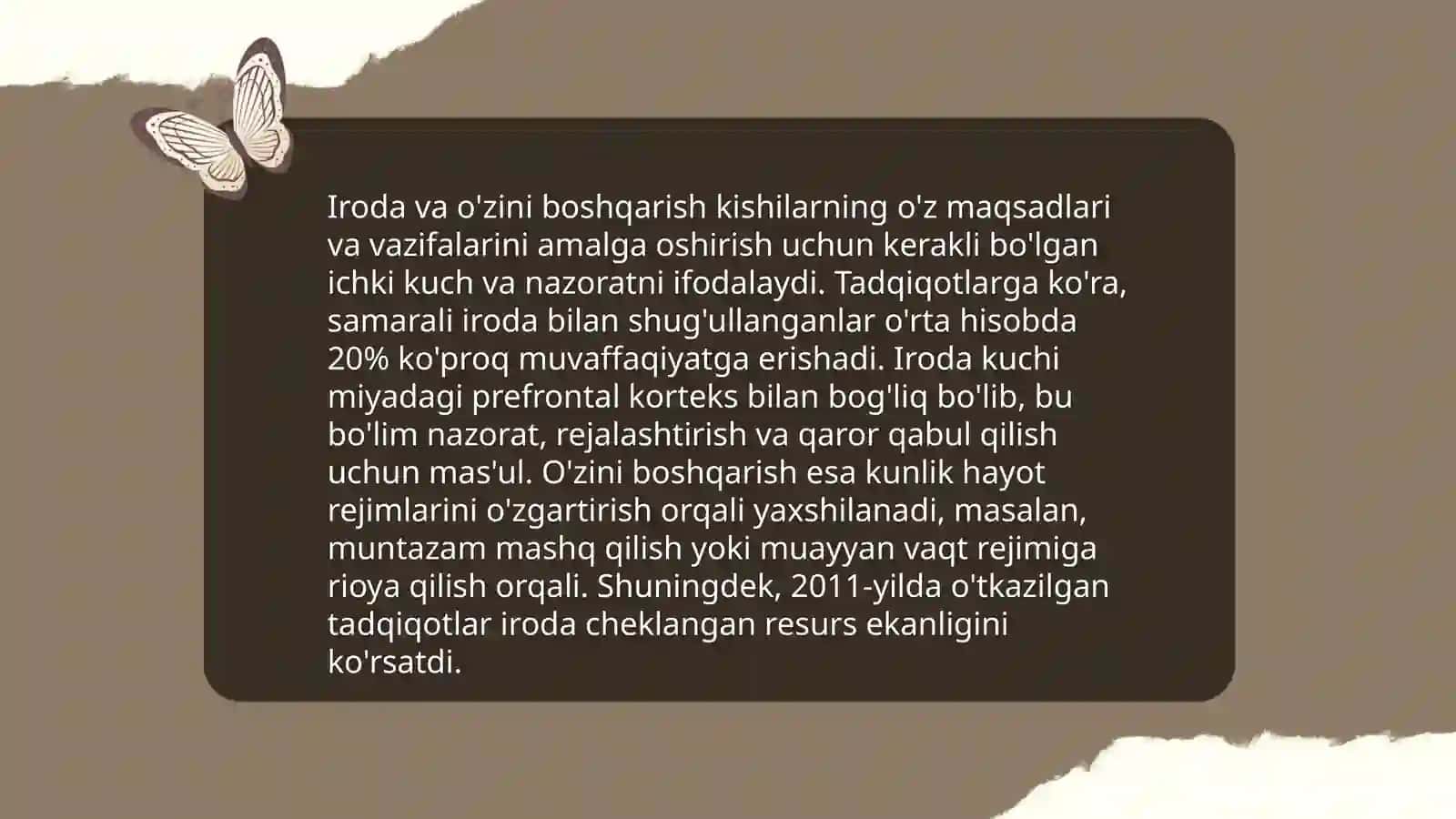 Shaxsning hissiyot va irodaviy sohalari (hissiyot va iroda) 4