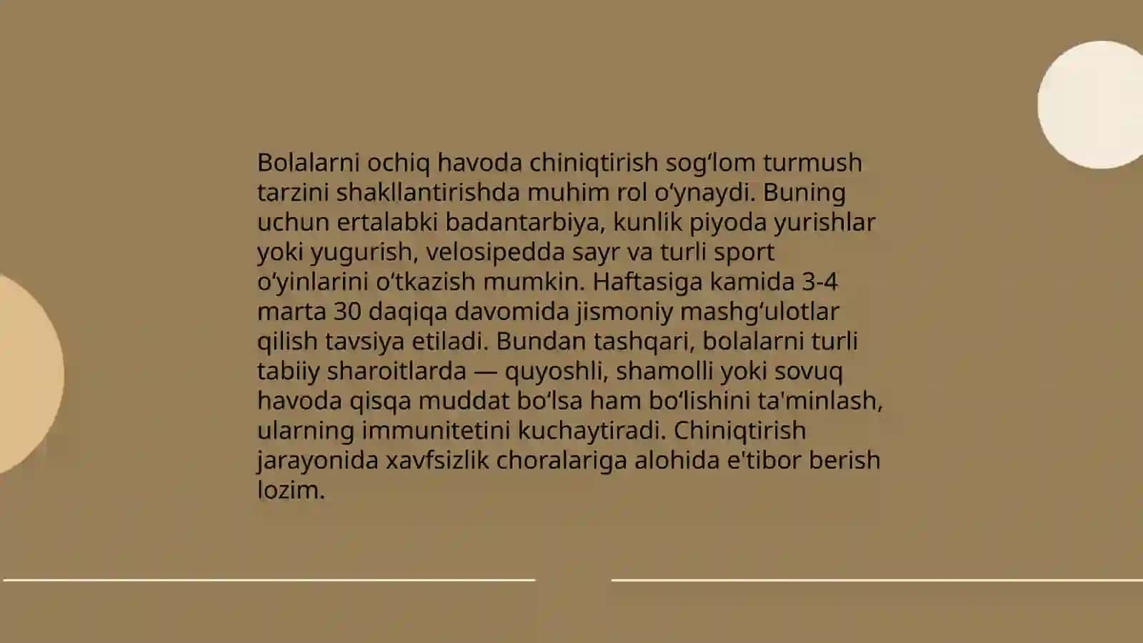 Sogʻlom bolalarni chiniqtirish usullari 4