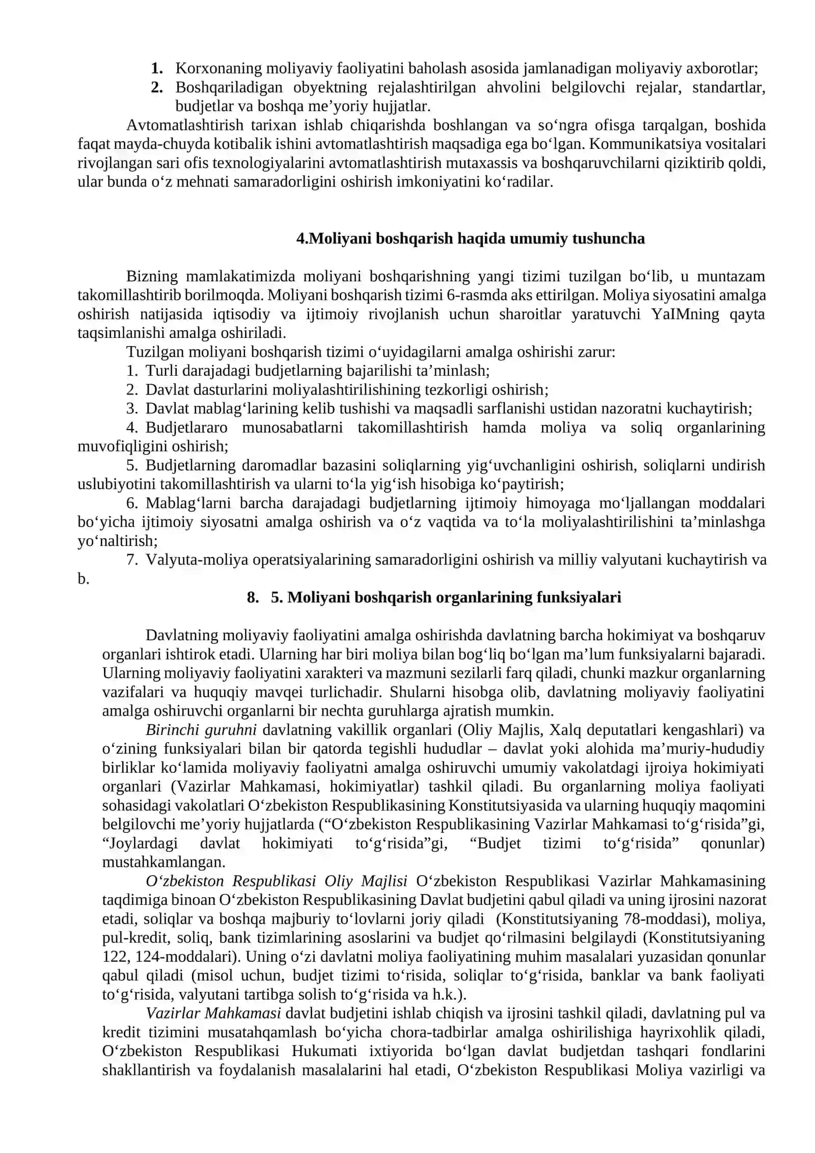 Moliyani boshqarish va nazorat 4