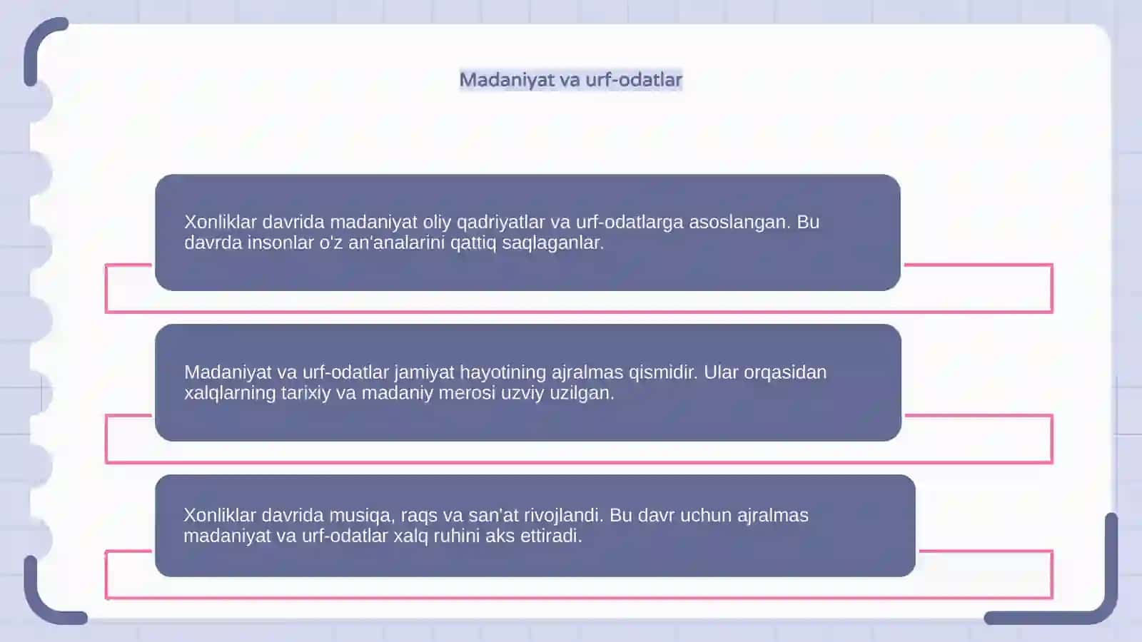 Xonliklar davrida madaniy hayot 4