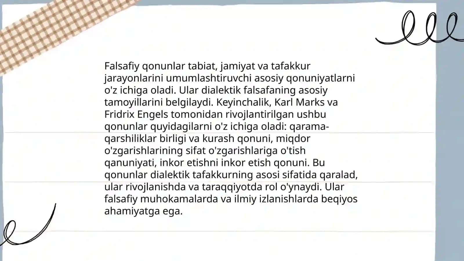 Falsafada qonun tushunchasi va uning mohiyati 4