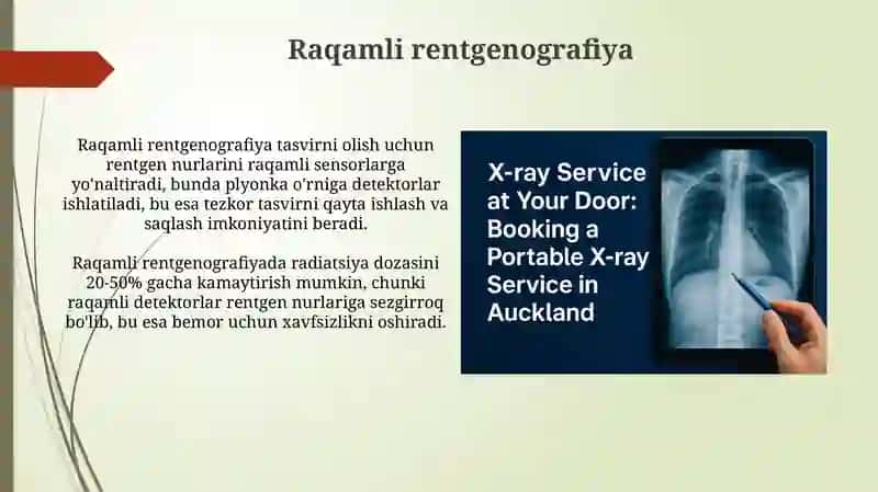 Rentgen anatomiyasida yangi texnalogiyalar 4