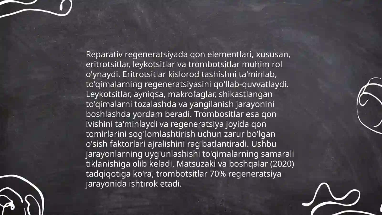 Qon hujayralari fiziologik va reparativ regeneratsiyasi mexanizmlari 4