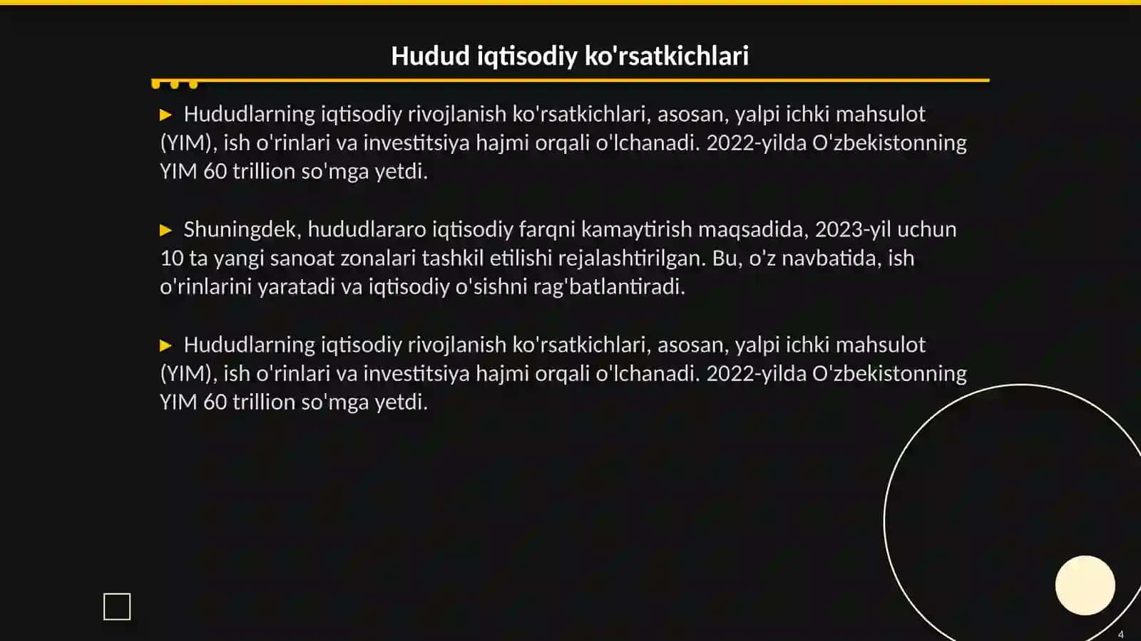 Iqtisodiy salohiyat va hududlarning barqaror rivojlanishi 4