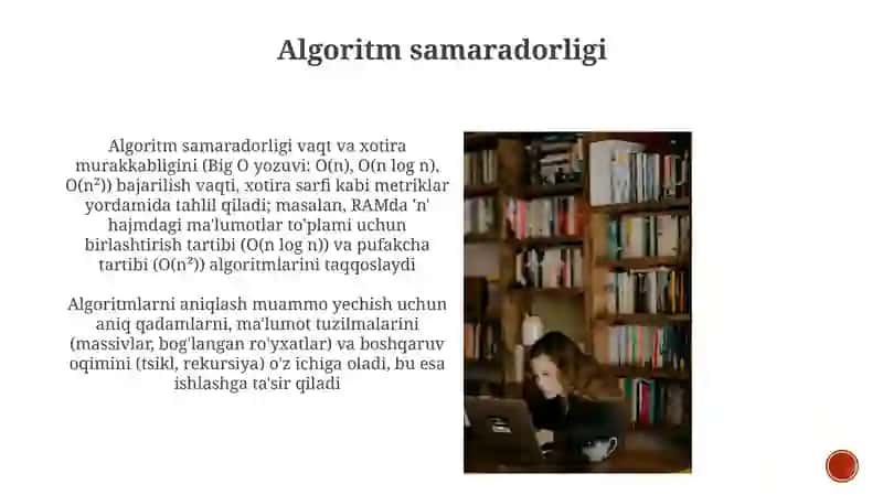 Algoritmlar ta'rifi 4