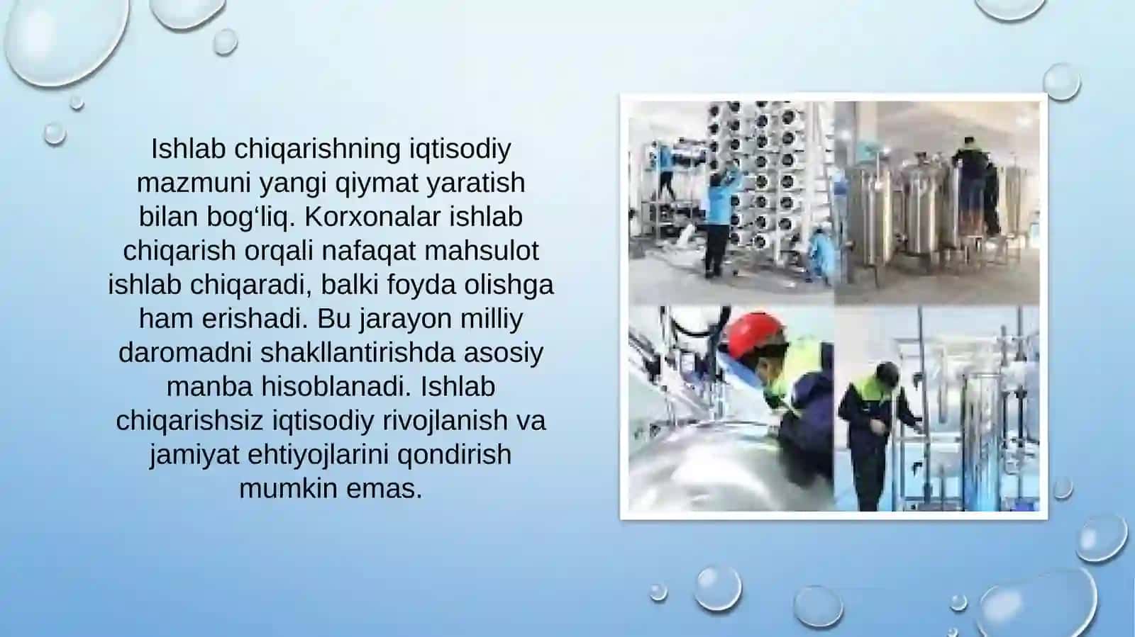 Ishlabchiqarish jarayoni 4