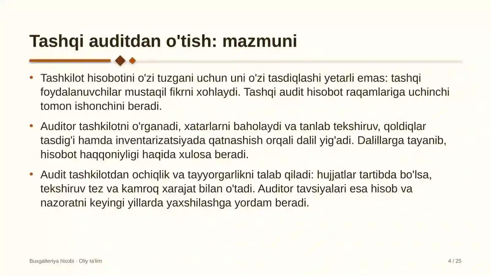 Gaz-kimyo majmualarida tashqi auditdan o'tish 4