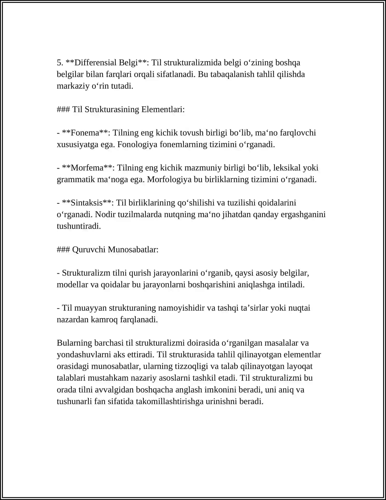 TILSHUNOSLIKDA STRUKTURALIZM 4