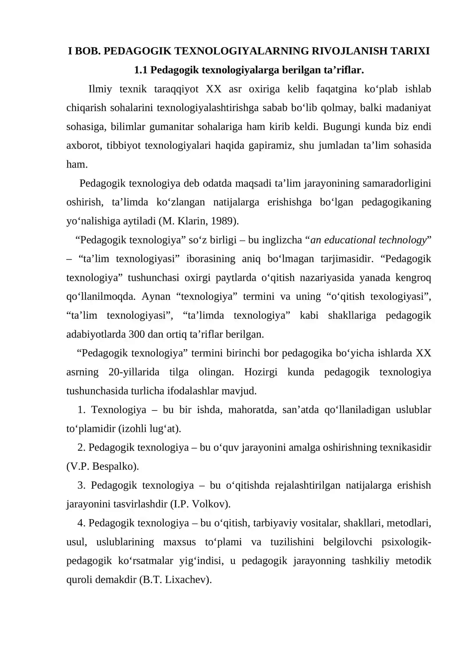 texnologiya tushunchasi va uning tarixiy jarayoni 4
