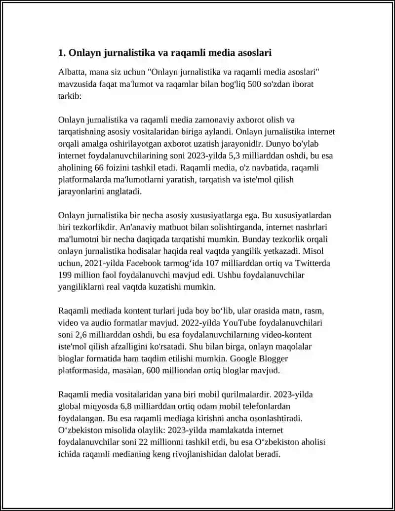 ONLAYN JURNISTIKADA SAYTLAR VA ULARNI BAHOLASH 4