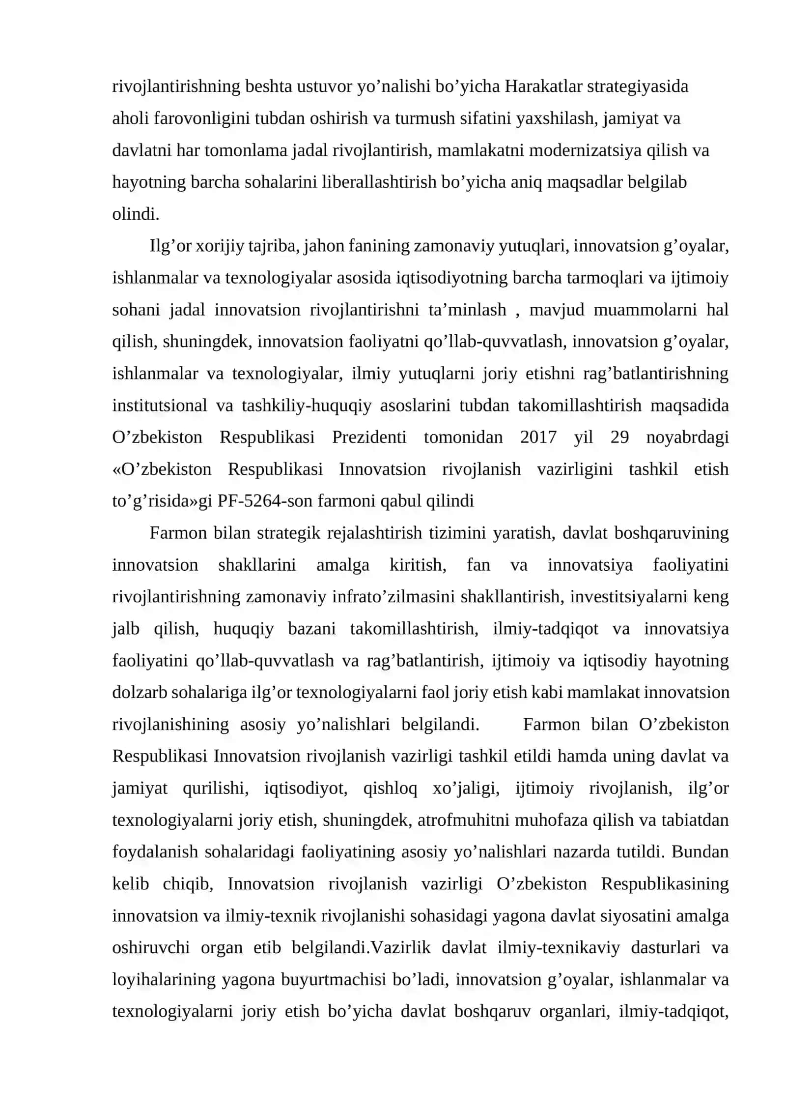 O’zbekistonda intellektual mulk muhofazasi bo’yicha ishlarning tashkillashtirilishi 4