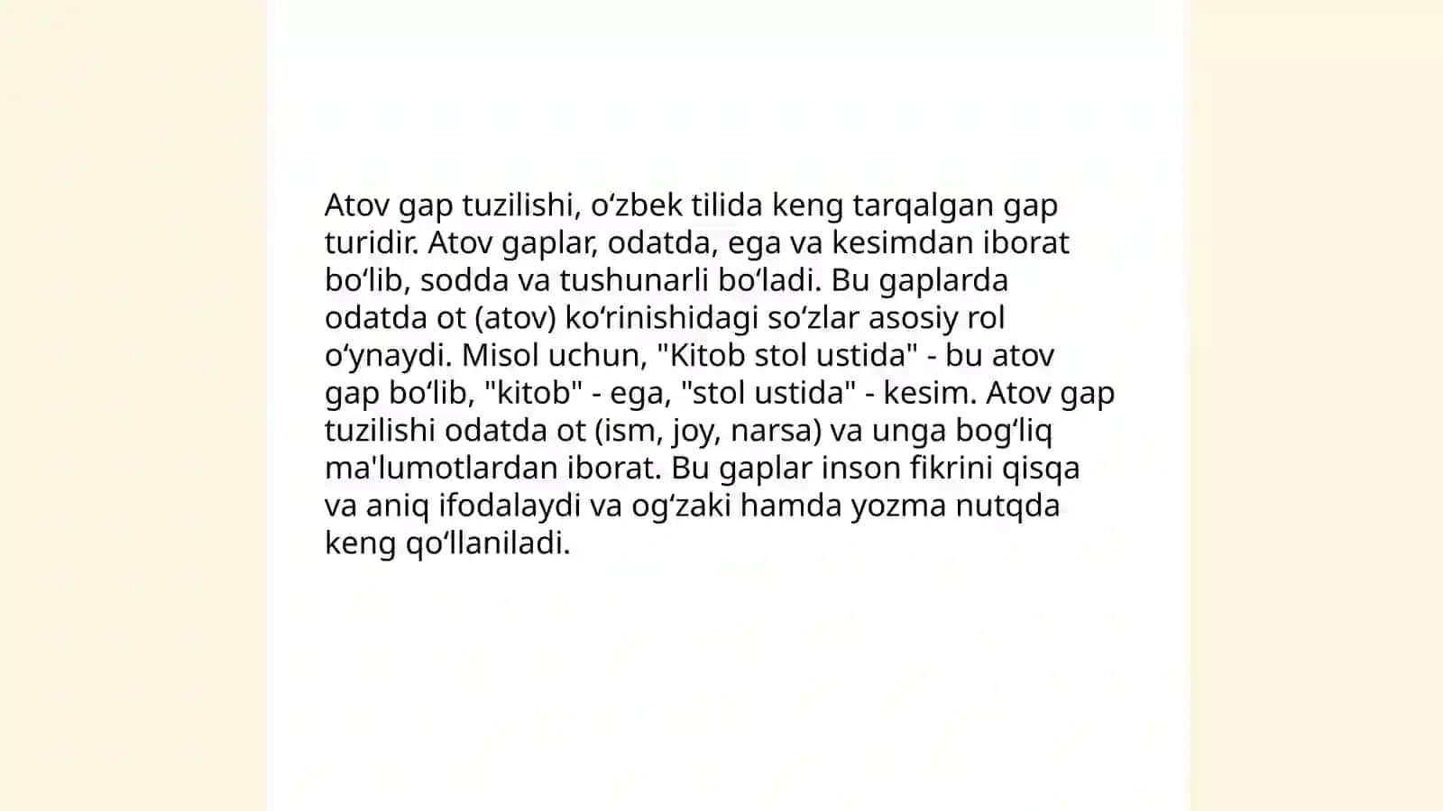 Atov gap 4