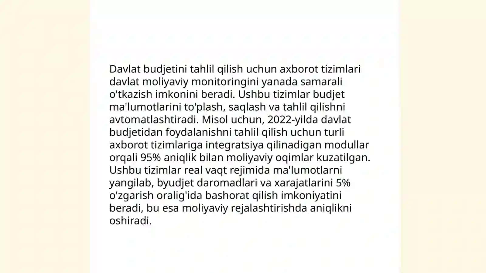 Axborot texnologiyalari orqali davlat budjetini nazorat qilish 4