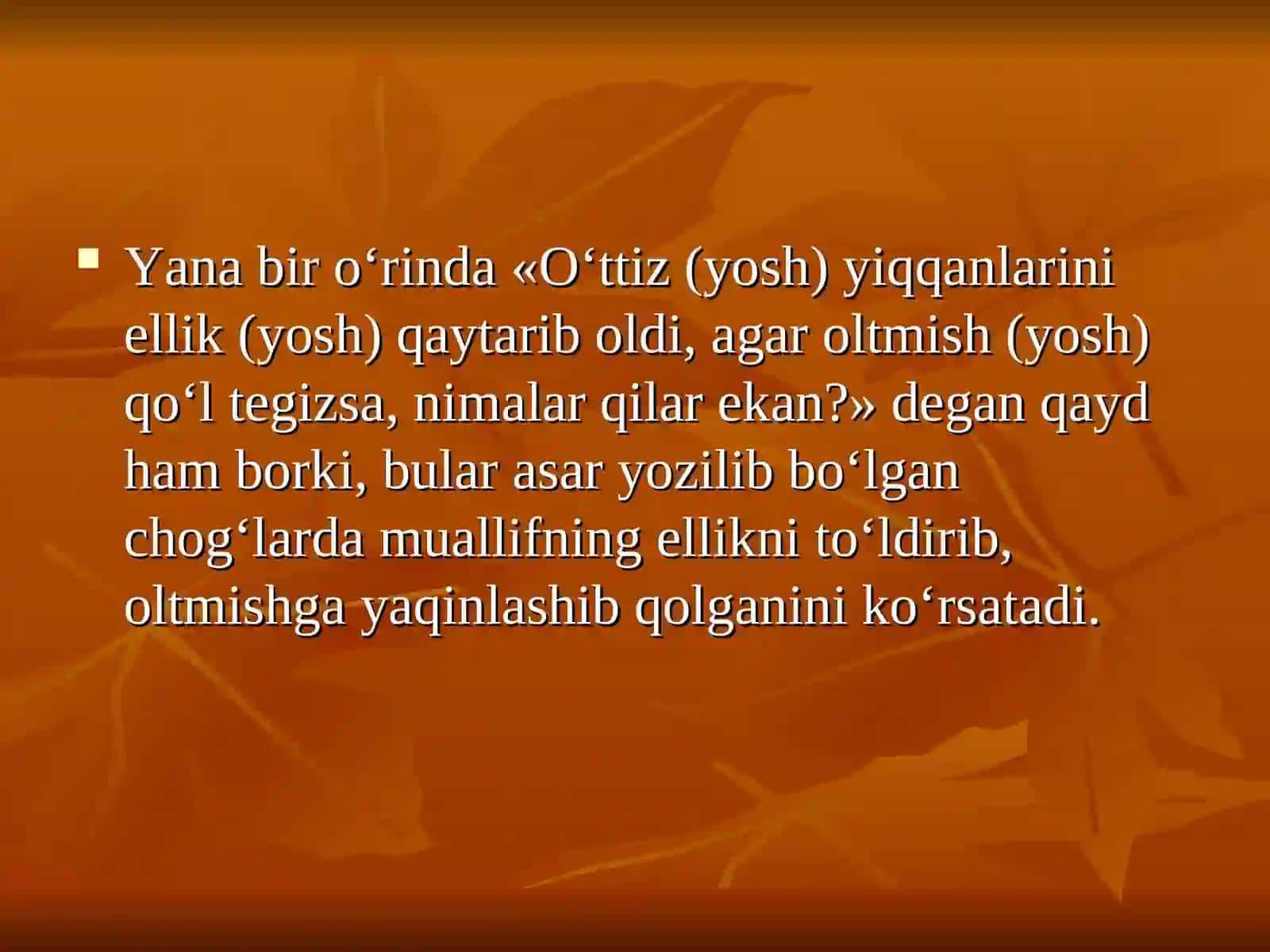 Yusuf Xos Hojib. “Qutadg`u bilig”asari 4