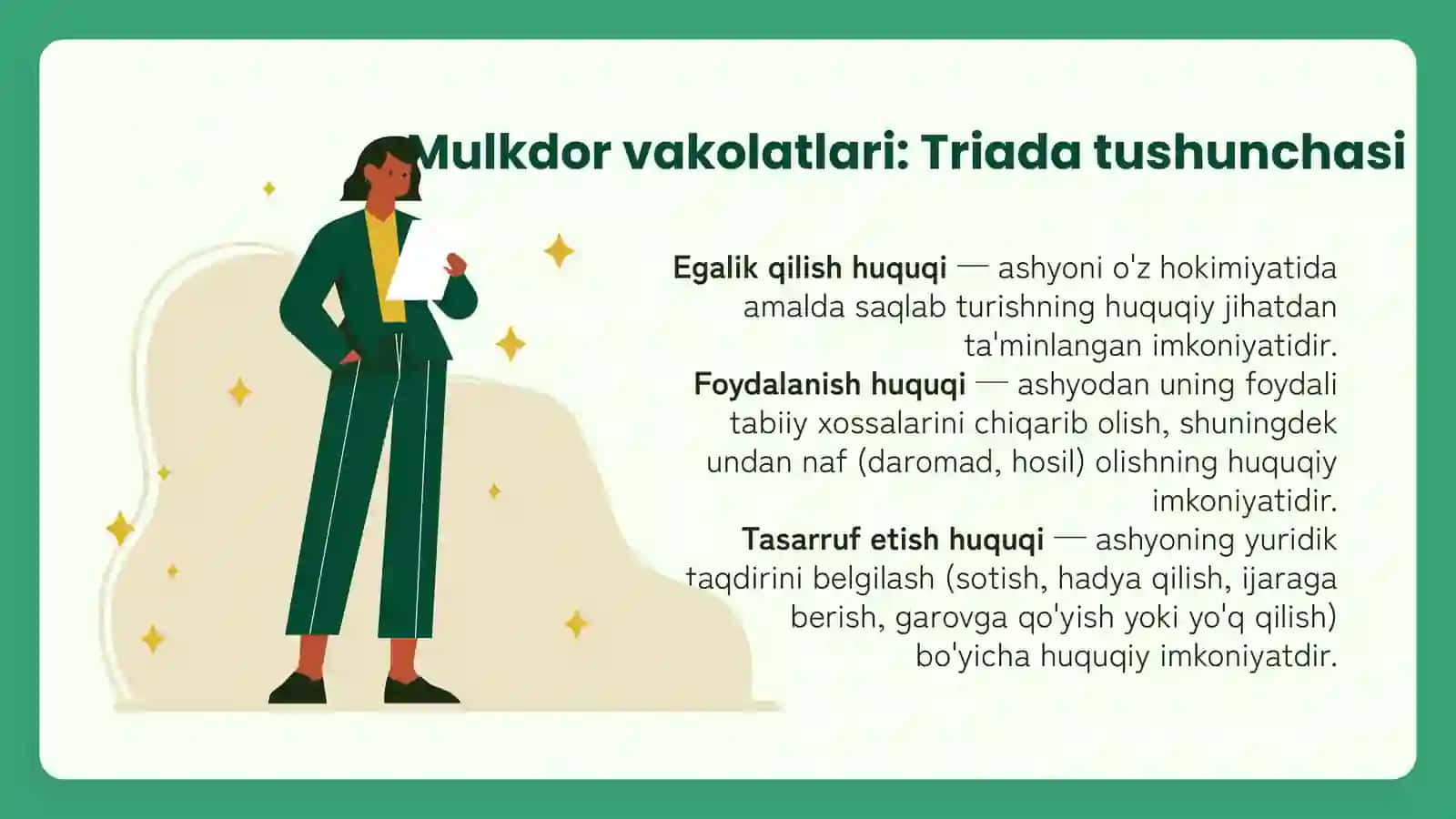 MULK HUQUQI taqdimot 4