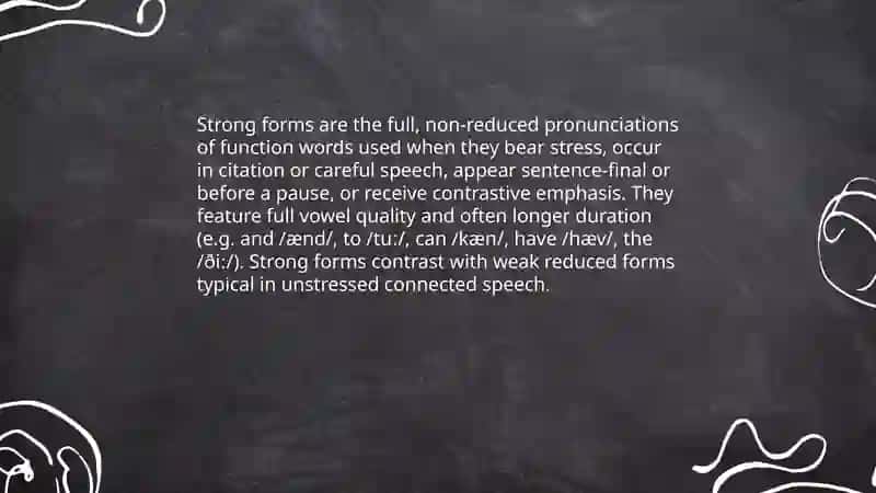 Weak and strong forms 4