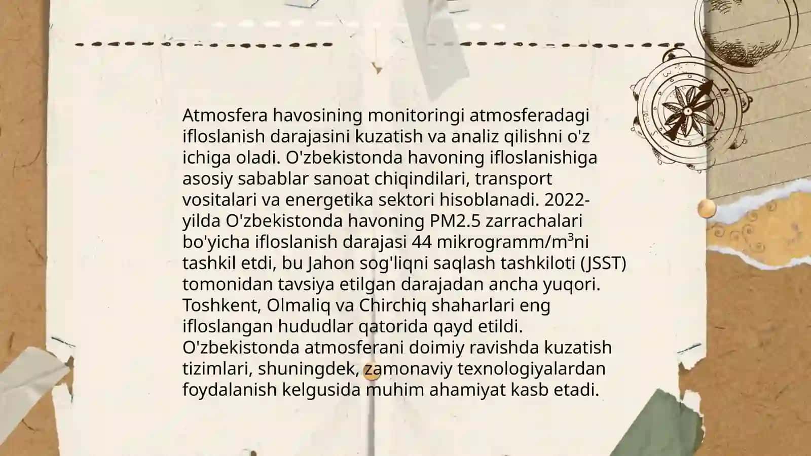 Ekologiya monitoringi haqida tushuncha 4