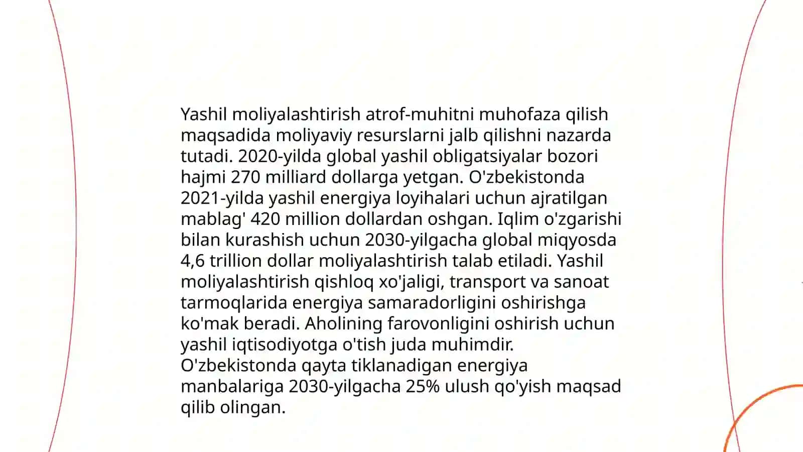 Yashil moliyalashtirish” tushunchasi 4