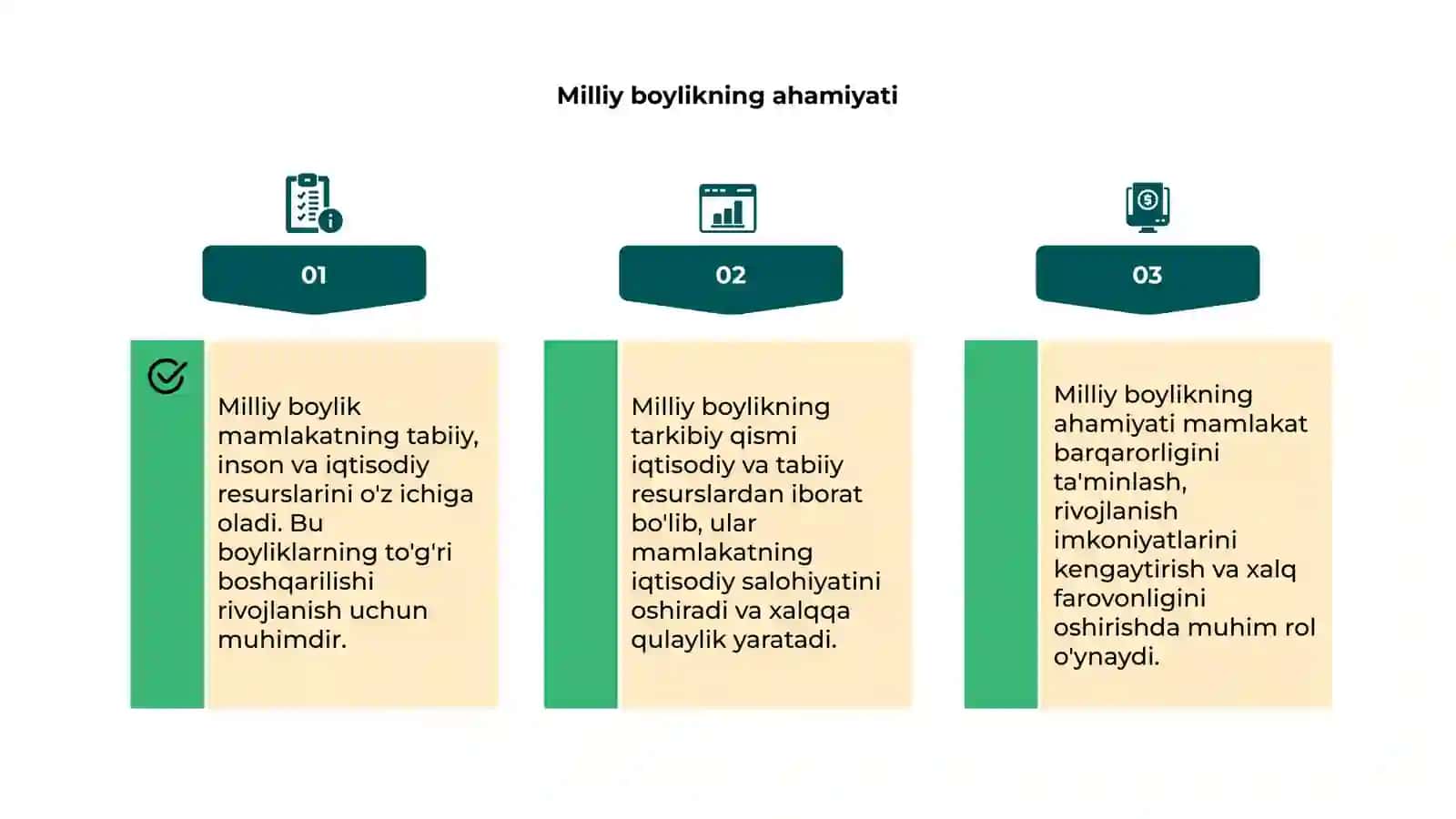Milliy boylik tushunchasi va tarkibiy qismlari 4