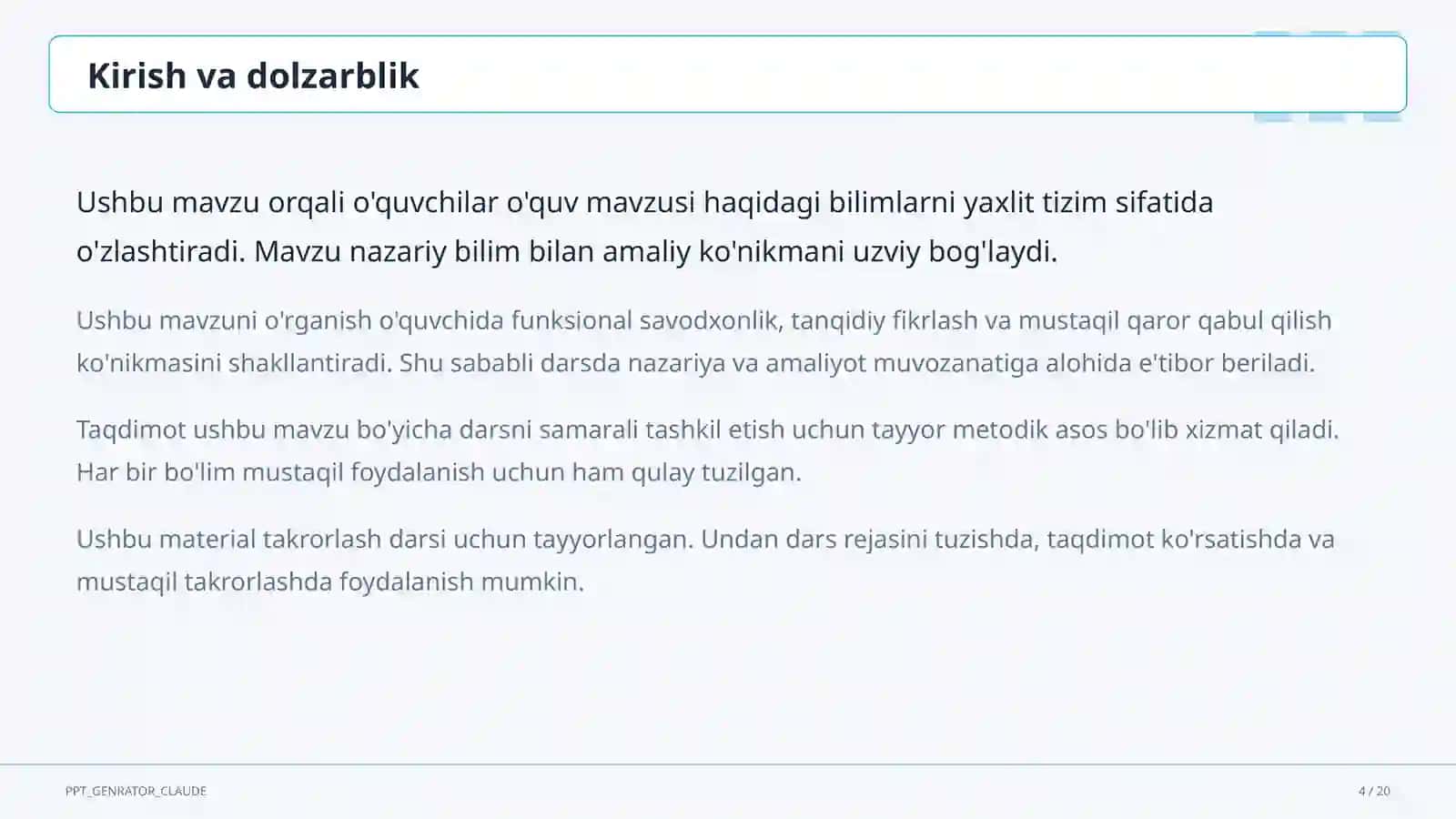 Raqamli dunyoda o'rganish 4