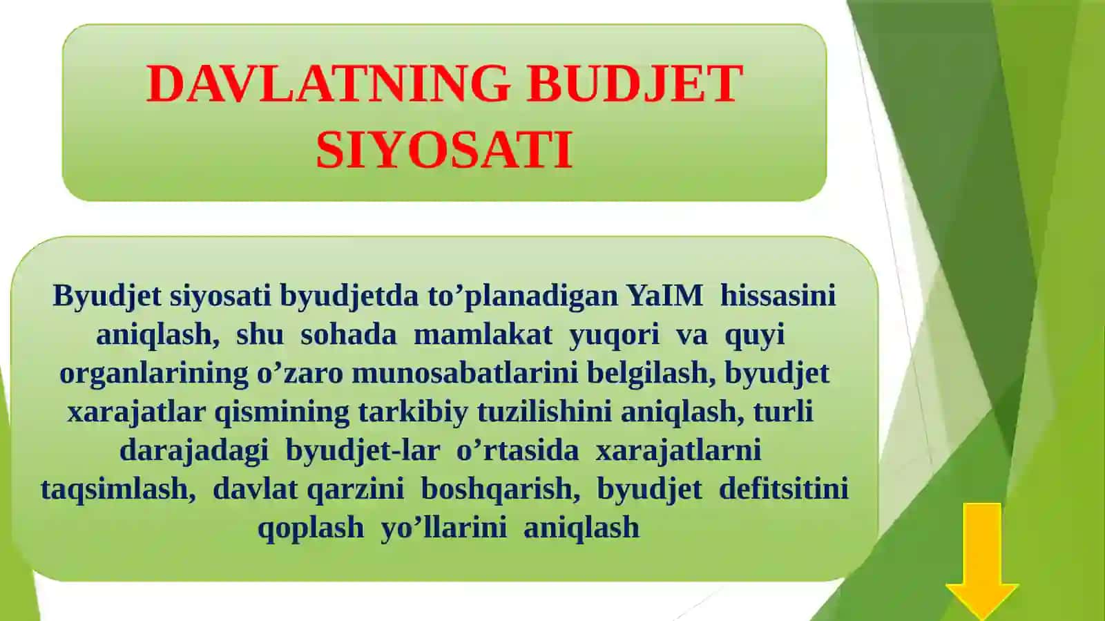 Moliya siyosati 4