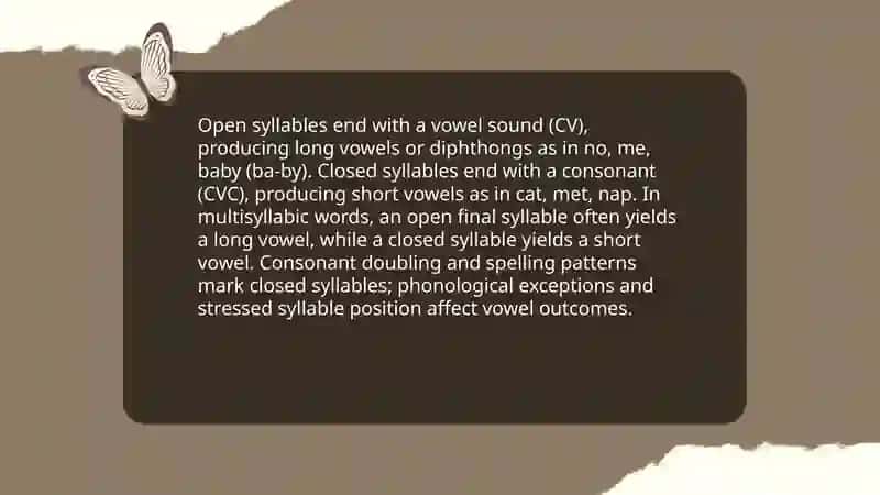 Syllables structures 4
