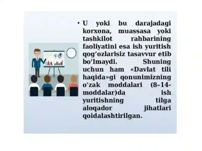 4-Ma’ruza.Farmoyish hujjatlari. Ma’lumot-axborot hujjatlari 4