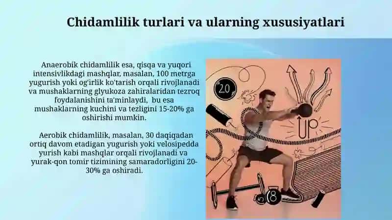 Spoʻrt turlariga xos chidamlilikni shakillantirishda metoʻdik yondashuvlar 4