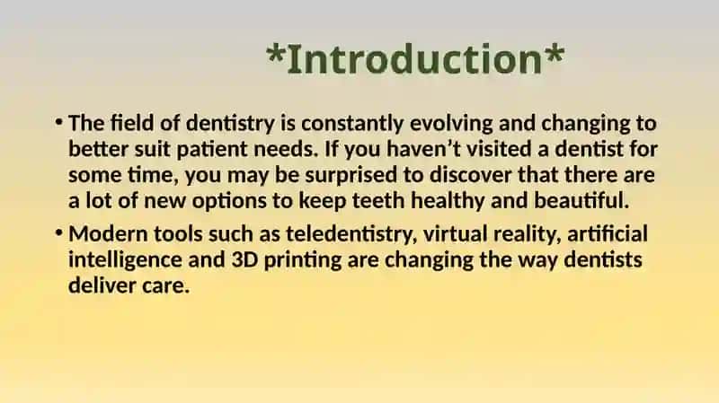 Modern Dentistry 4