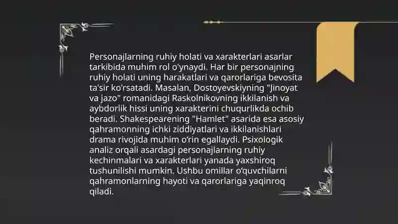 Agata Kristining "Ular oʻnta edi" asariga tahlil 4