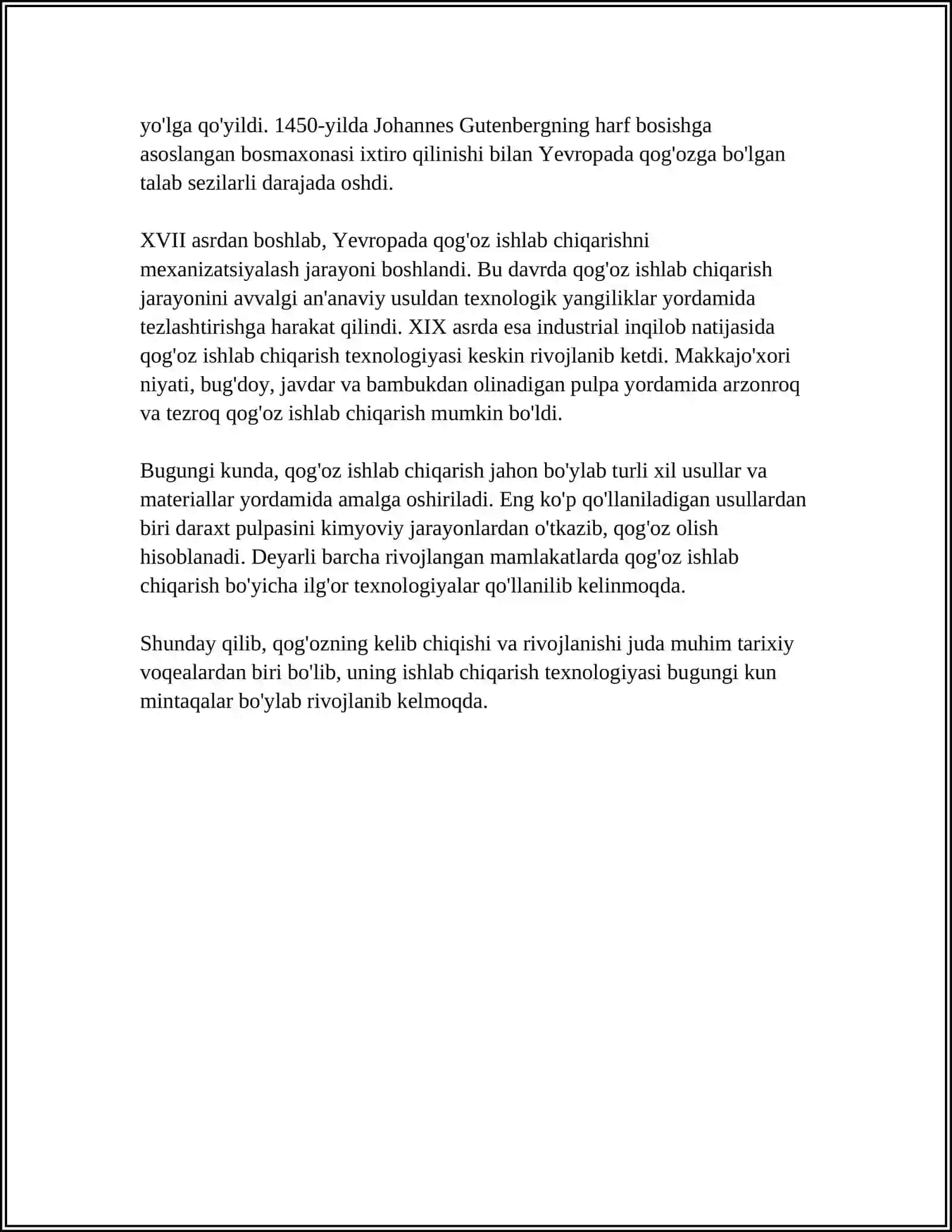 Bosma qog'ozlari 4