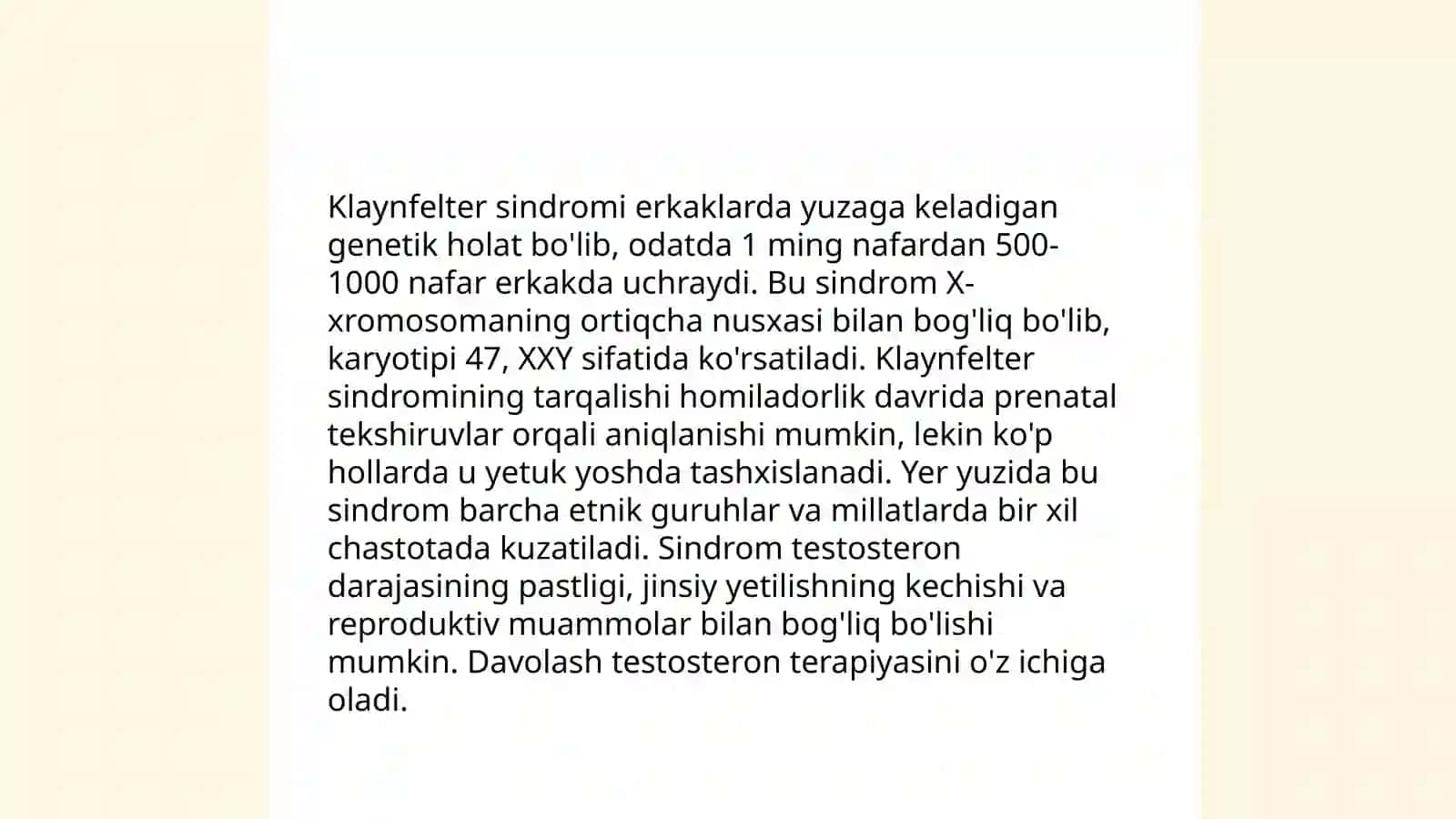 Klaynfelter sindrom 4
