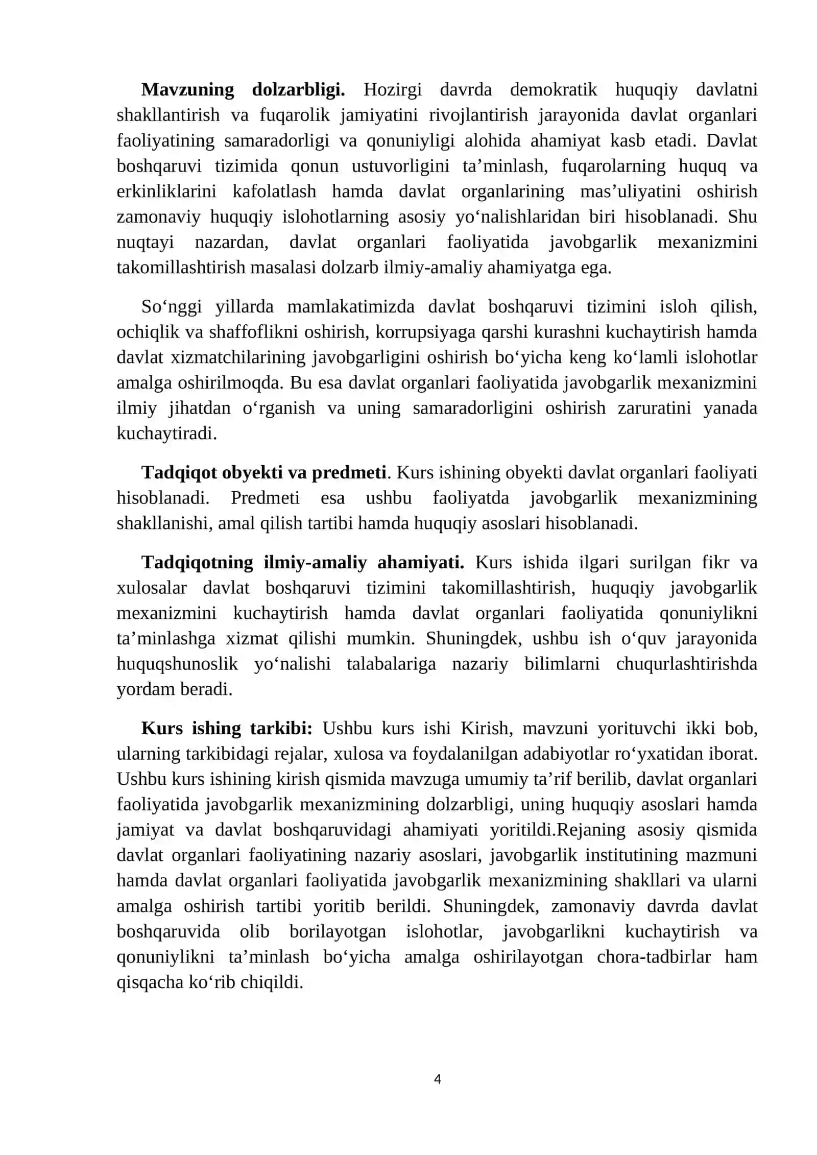 DAVLAT ORGANLARI FAOLIYATIDA JAVOBGARLIK MEXANIZMI 4