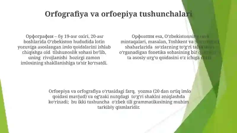 Orfografiya va orfoepiya 4