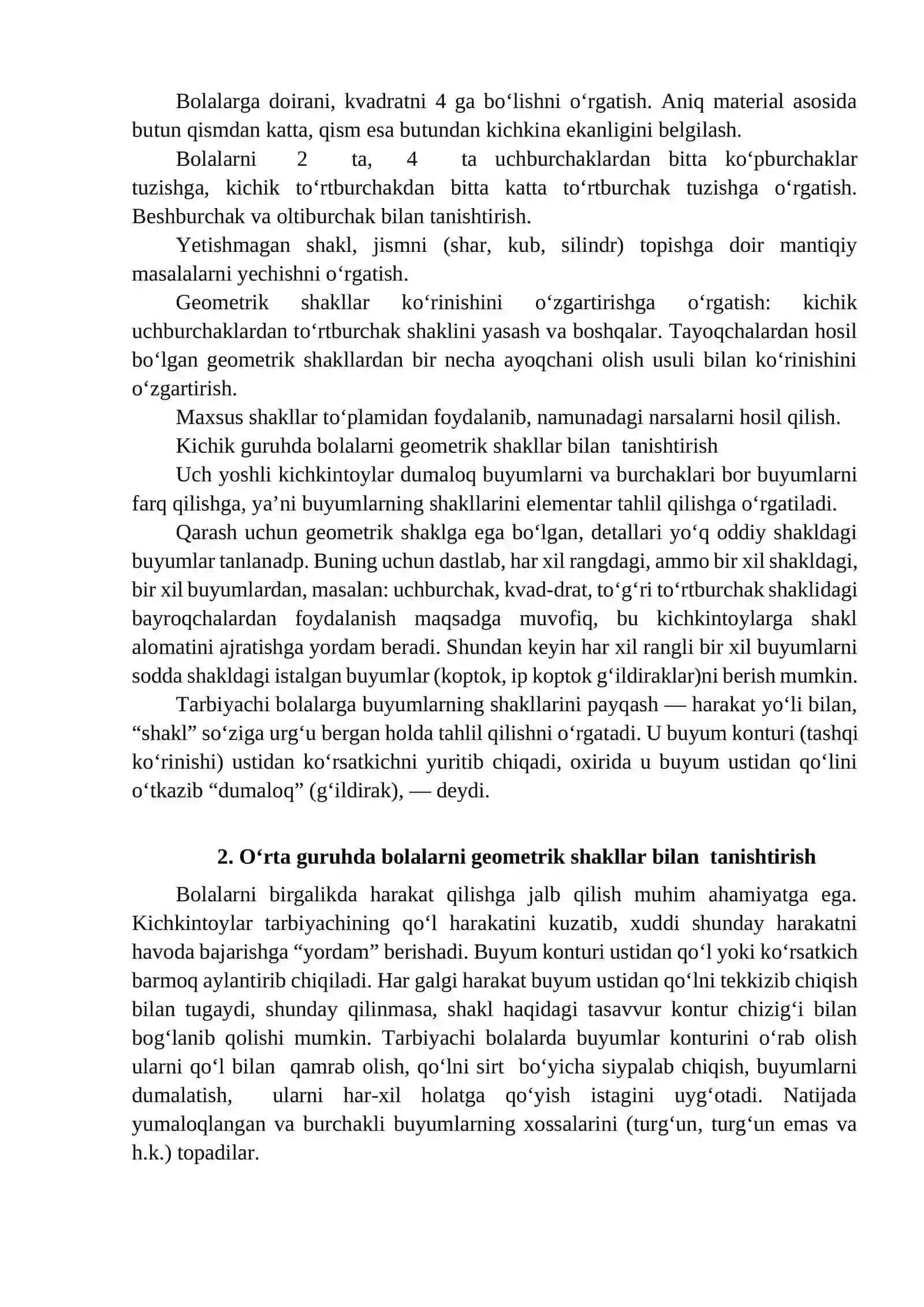 O’quvchilarni fazoviy shakllar, kub va uning elementlari bilan tanishtirish 4