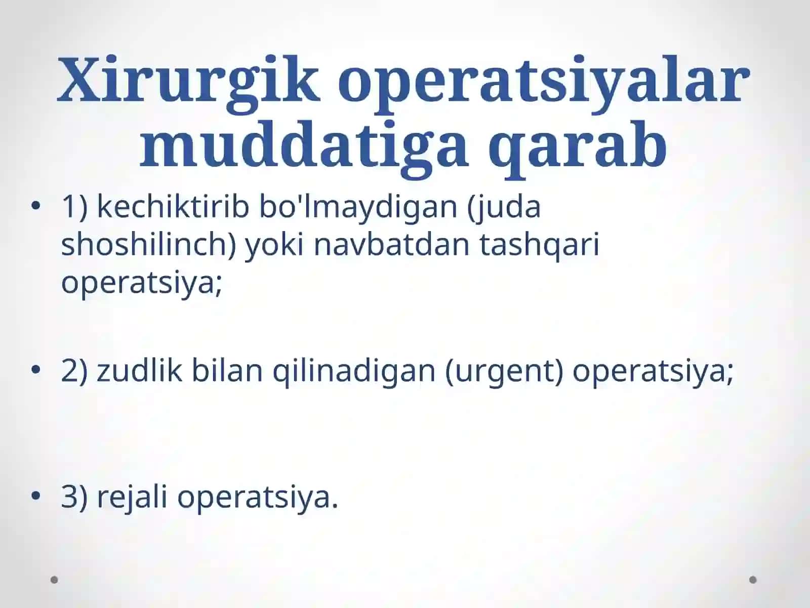 Operatsiya turlari 4